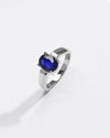 Everyday Blue Sapphire (Neelam) Ring – 925 Silver - #1200N4 - Myra