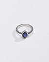 Minimalist Blue sapphire ring