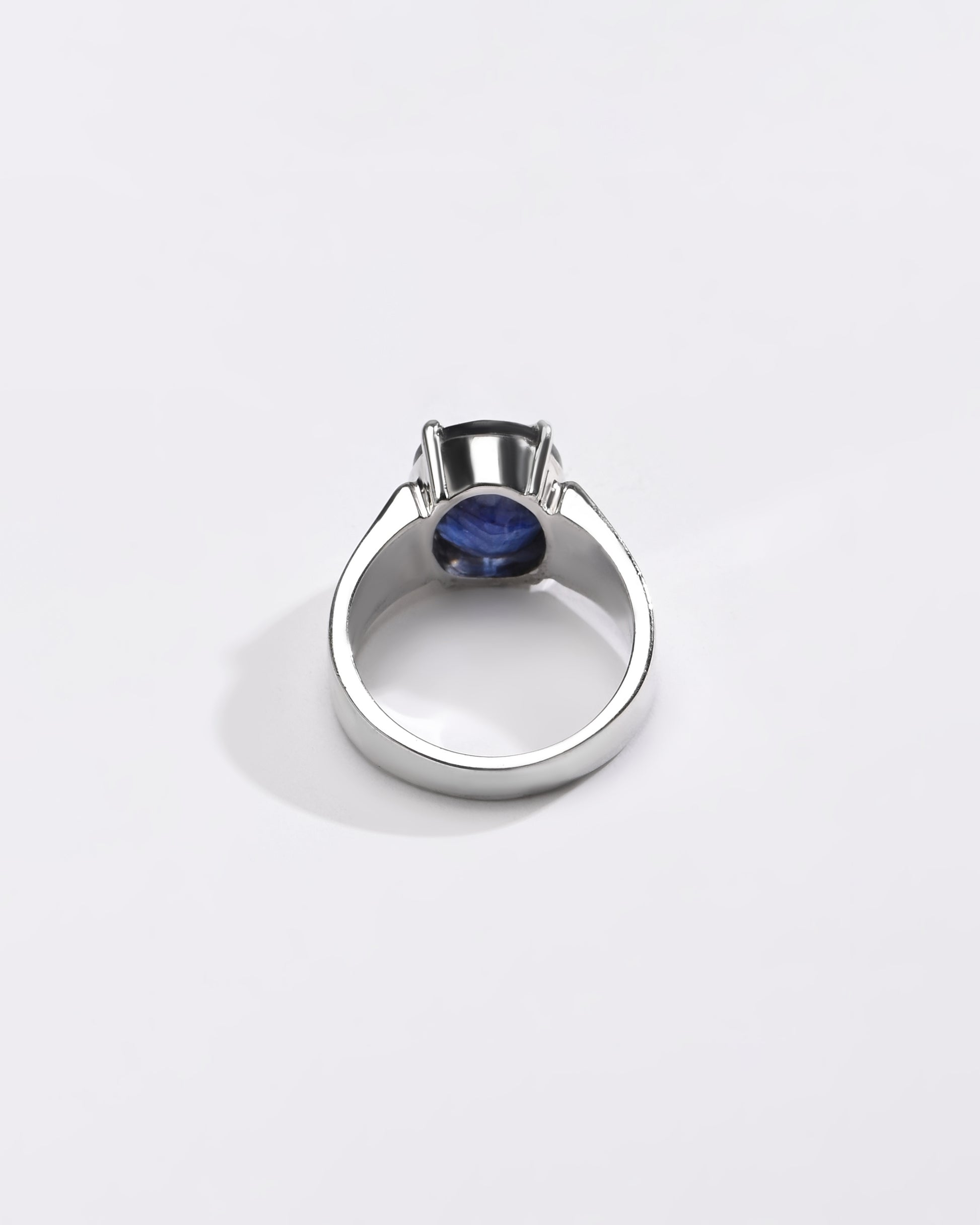 Blue Sapphire (Neelam) Ring – Myra Signature 925 Silver - #1224N4 - Myra