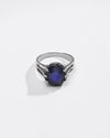 Everyday Classic Blue Sapphire (Neelam) Ring – 925 Silver - #1237N6 - Myra