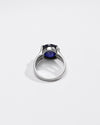 Everyday Classic Blue Sapphire (Neelam) Ring – 925 Silver - #1237N6 - Myra
