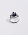 Purposeful Blue Sapphire (Neelam) Ring – 925 Silver - #1285B - Myra