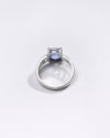 Premium Blue Sapphire (Neelam) Ring in 925 Silver - #1118N4 - Myra