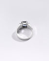 Premium Blue Sapphire (Neelam) Ring in 925 Silver - #1111N8 - Myra