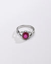 Vintage Ruby (Manik) Ring in 925 Sterling Silver - #1105B - Myra