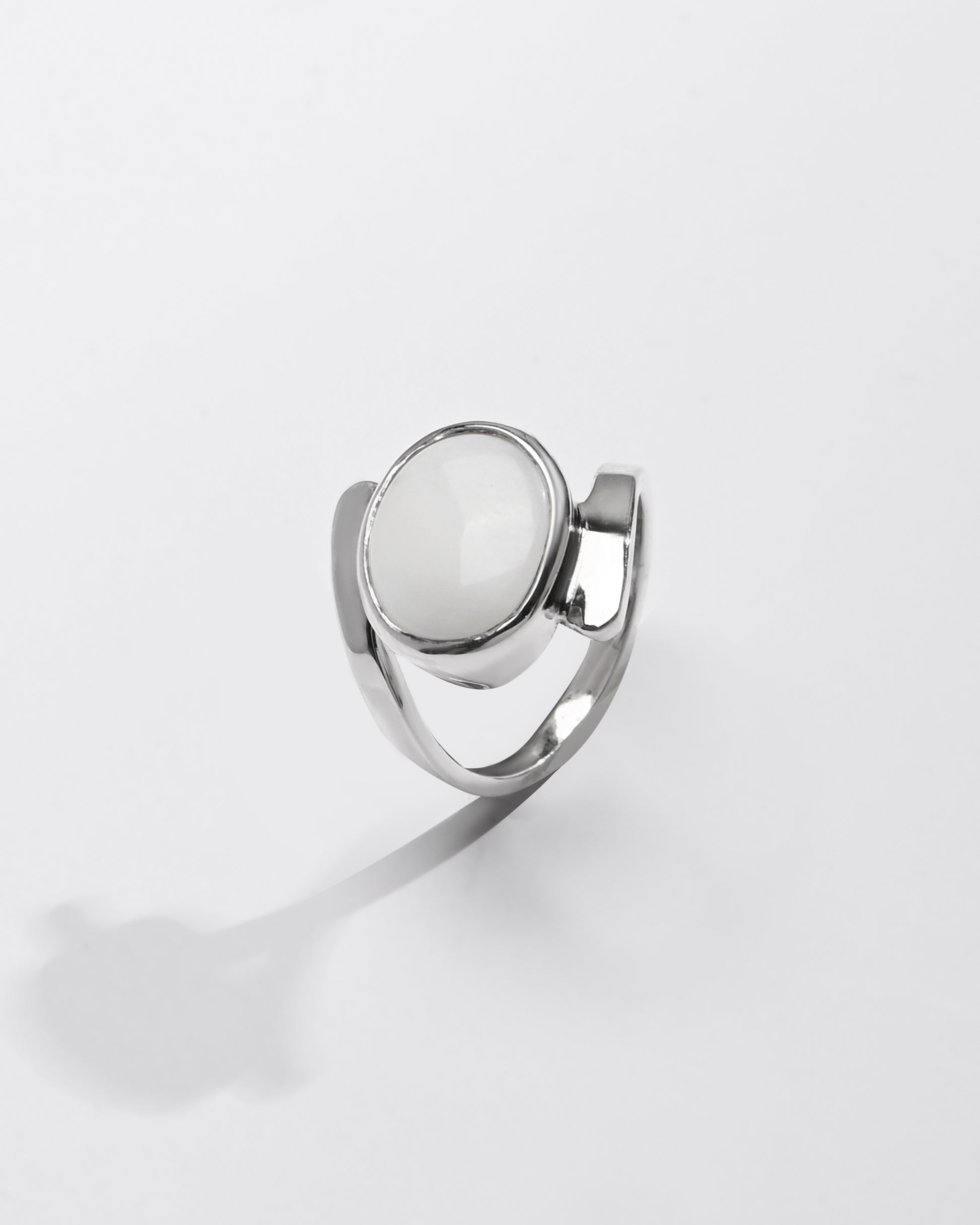 Certified Opal (Doodhiya) Ring – 925 Silver - #1138B - Myra