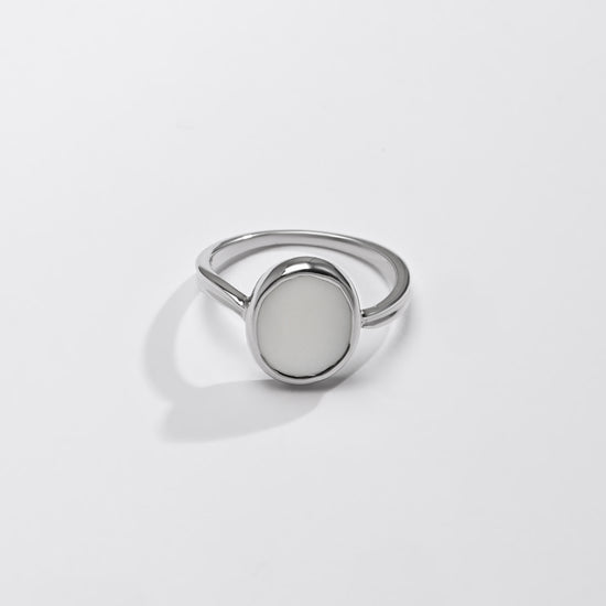 Opal stone ring for ladies