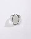 Luxe Opal (Doodhiya) Ring – 925 Silver - #1224B - Myra