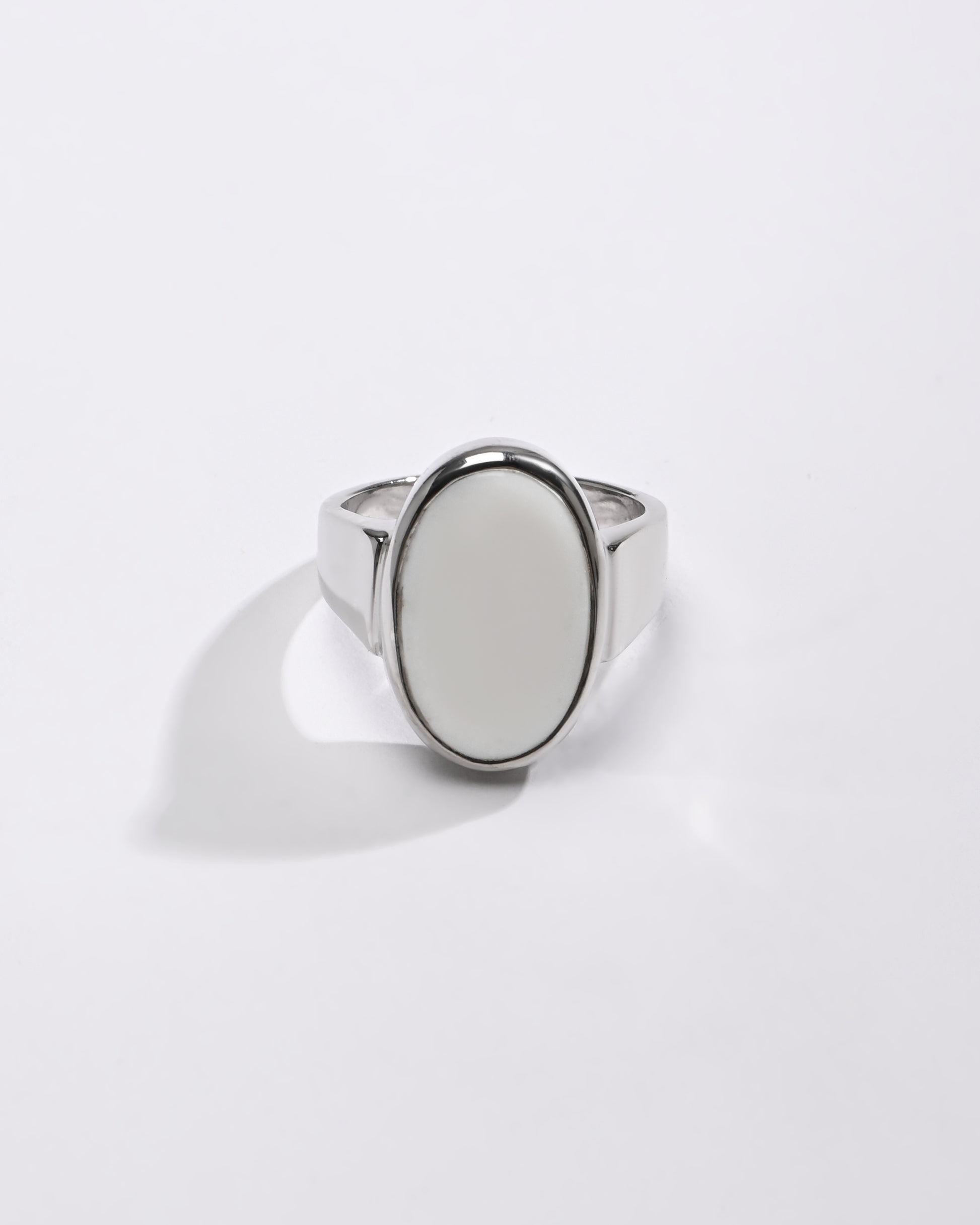Luxe Opal (Doodhiya) Ring – 925 Silver - #1224B - Myra