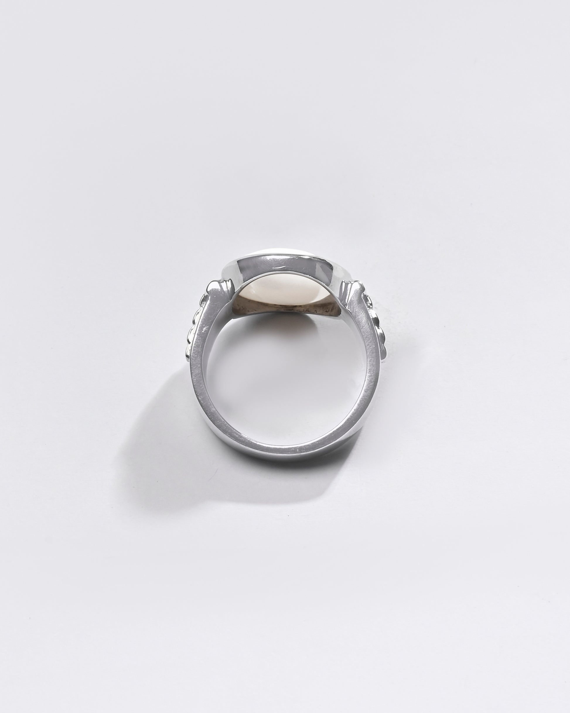 Premium Opal (Doodhiya) Ring in 925 Silver - #1236B - Myra