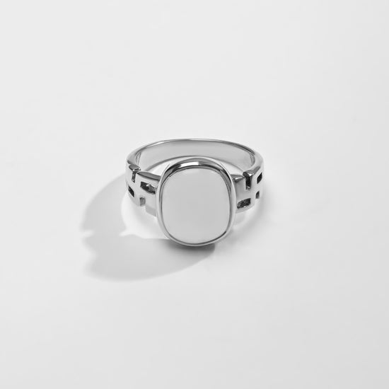 Bold Opal (Doodhiya) Ring – 925 Silver - #1283B - Myra