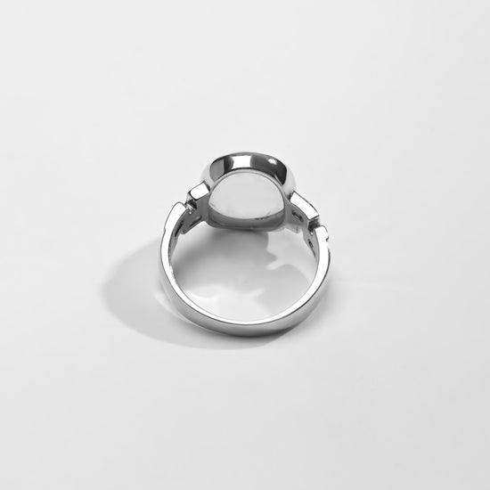 Bold Opal (Doodhiya) Ring – 925 Silver - #1283B - Myra