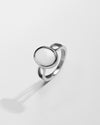 Opal (Doodhiya) Ring – 925 Silver Minimalist - #1112B F - Myra