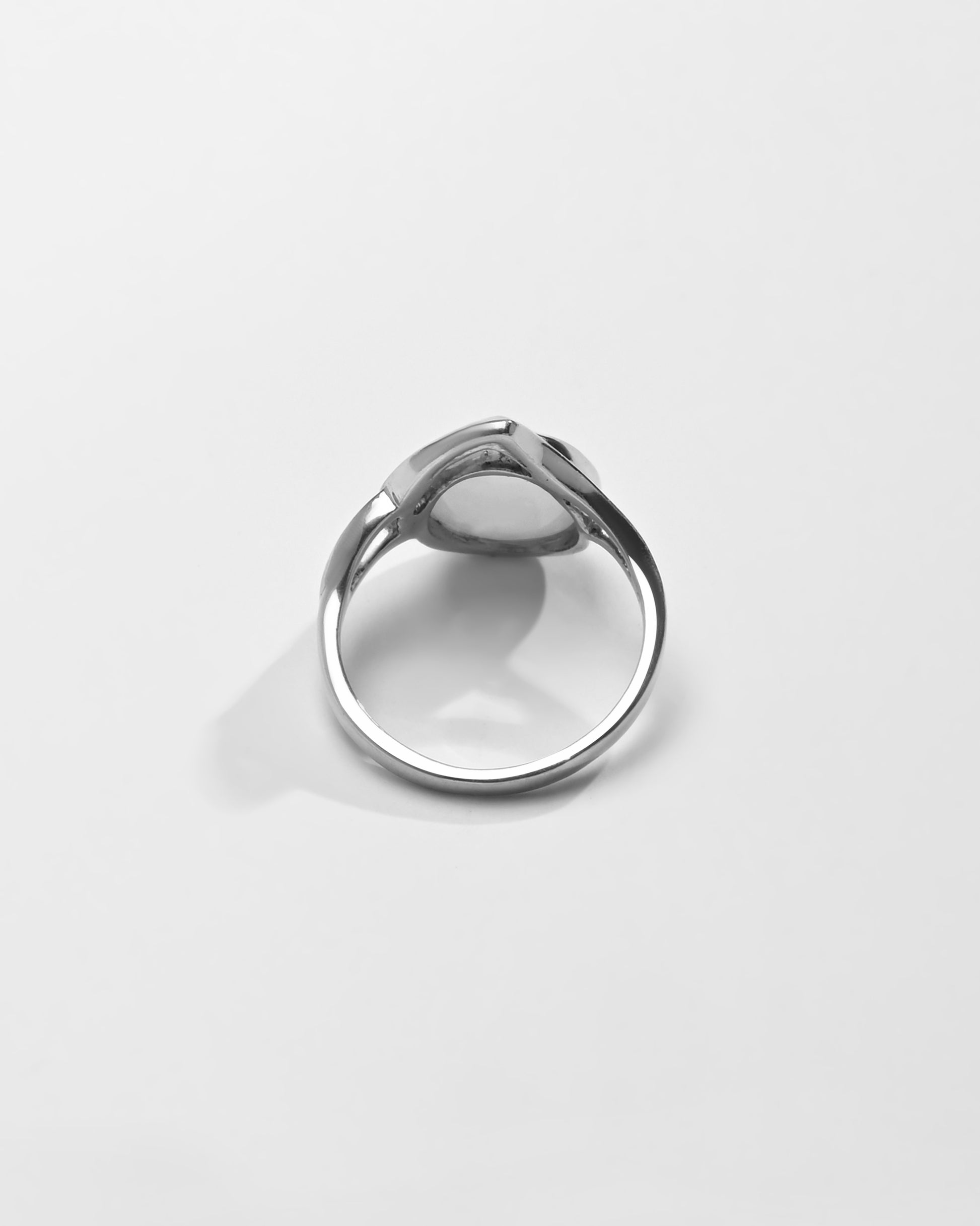 Classic Opal (Doodhiya) Ring – 925 Silver - #1192B F - Myra