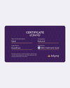 Certificate of Purity of Opal in 18K Hallmark Gold