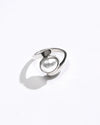 925 Silver Pearl (Moti) Ring - #1138 U - Myra