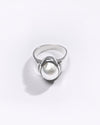 Premium Pearl (Moti) Ring in 925 Silver - #1224B - Myra