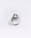Premium Pearl (Moti) Ring in 925 Silver - #1224B - Myra