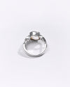 Premium Pearl (Moti) Ring in 925 Silver - #1105B - Myra
