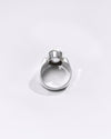 Premium Pearl (Moti) Ring in 925 Silver - #1111B - Myra