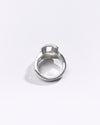 Premium Pearl (Moti) Ring in 925 Silver - #1270B - Myra