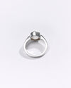 Premium Pearl (Moti) Ring in 925 Silver - #1200B - Myra