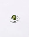 Majestic Peridot Ring in 925 Sterling Silver - Urja