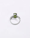 Timeless Peridot Ring in 925 Sterling Silver - Urja