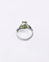Celestial Peridot Ring in 925 Sterling Silver - Urja