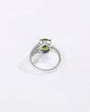 Majestic Peridot Ring in 925 Sterling Silver - Urja