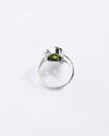 Vedic Peridot Ring in 925 Sterling Silver - Shakti