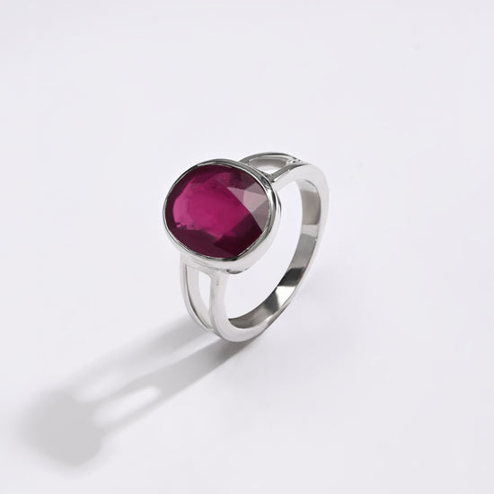 Gents ruby ring