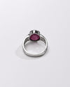 925 Silver Ruby (Manik) Ring - #1162B - Myra