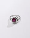 Ruby (Manik) Gemstone Ring – 925 Silver - #1191B - Myra