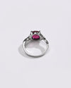 Daily Wear Ruby (Manik) Ring – 925 Silver - #1175N4 - Myra