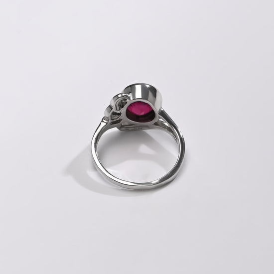 Ruby (Manik) Gemstone Ring – 925 Silver - #1191B - Myra