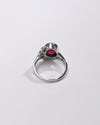 Ruby (Manik) Gemstone Ring – 925 Silver - #1191B - Myra