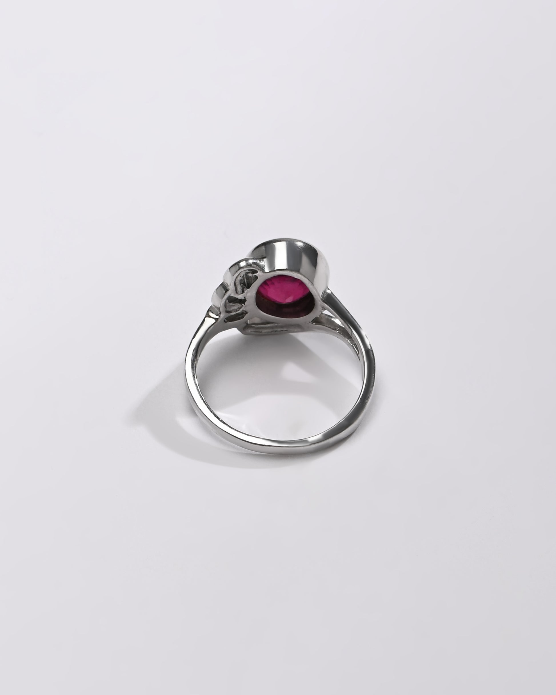 Ruby (Manik) Gemstone Ring – 925 Silver - #1191B - Myra
