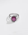 Elegant Ruby (Manik) Ring – 925 Silver - #1182B - Myra