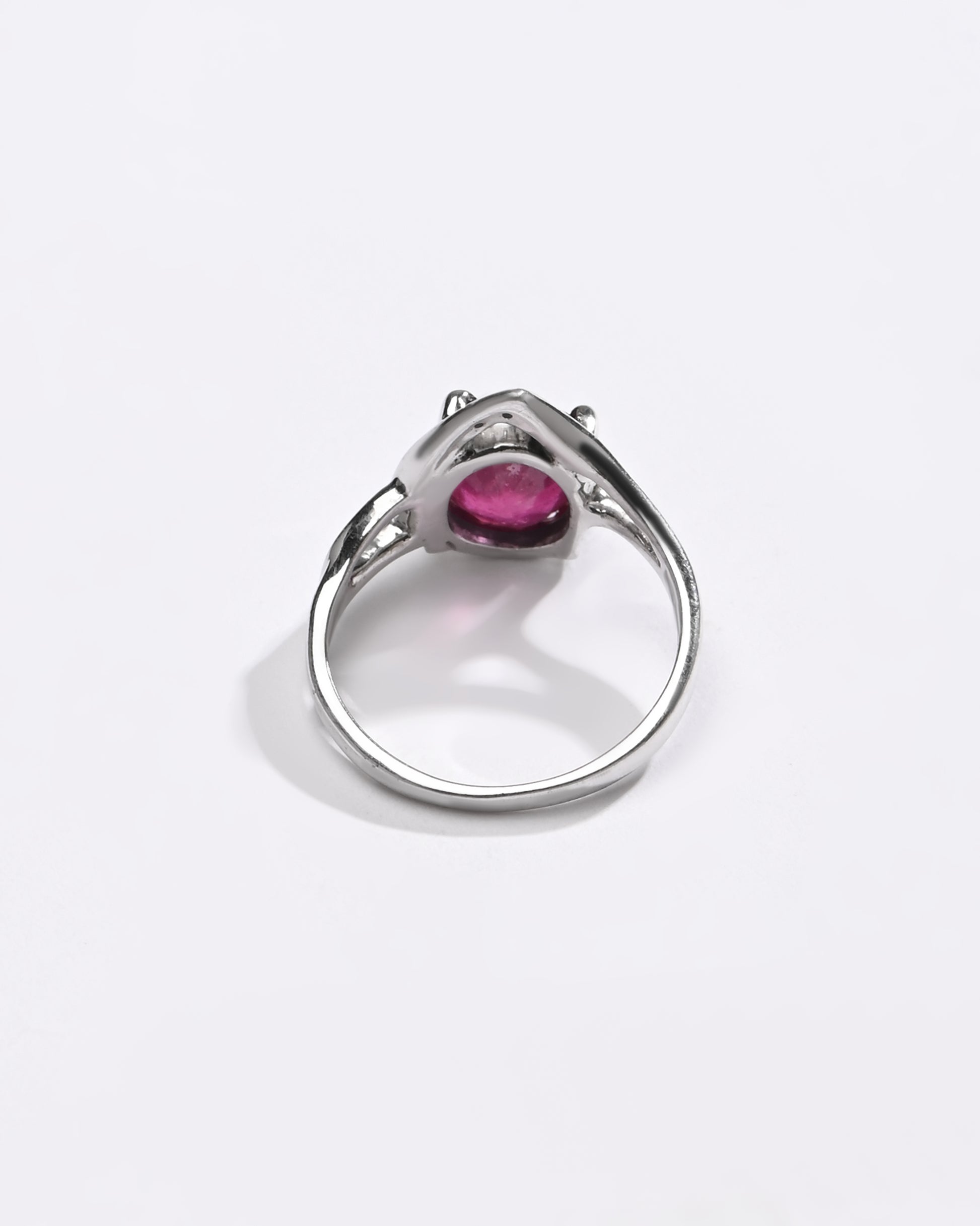Luxe Ruby (Manik) Ring – 925 Silver - #1192N4 - Myra