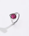 Luxe Ruby (Manik) Ring – 925 Silver - #1192N4 - Myra