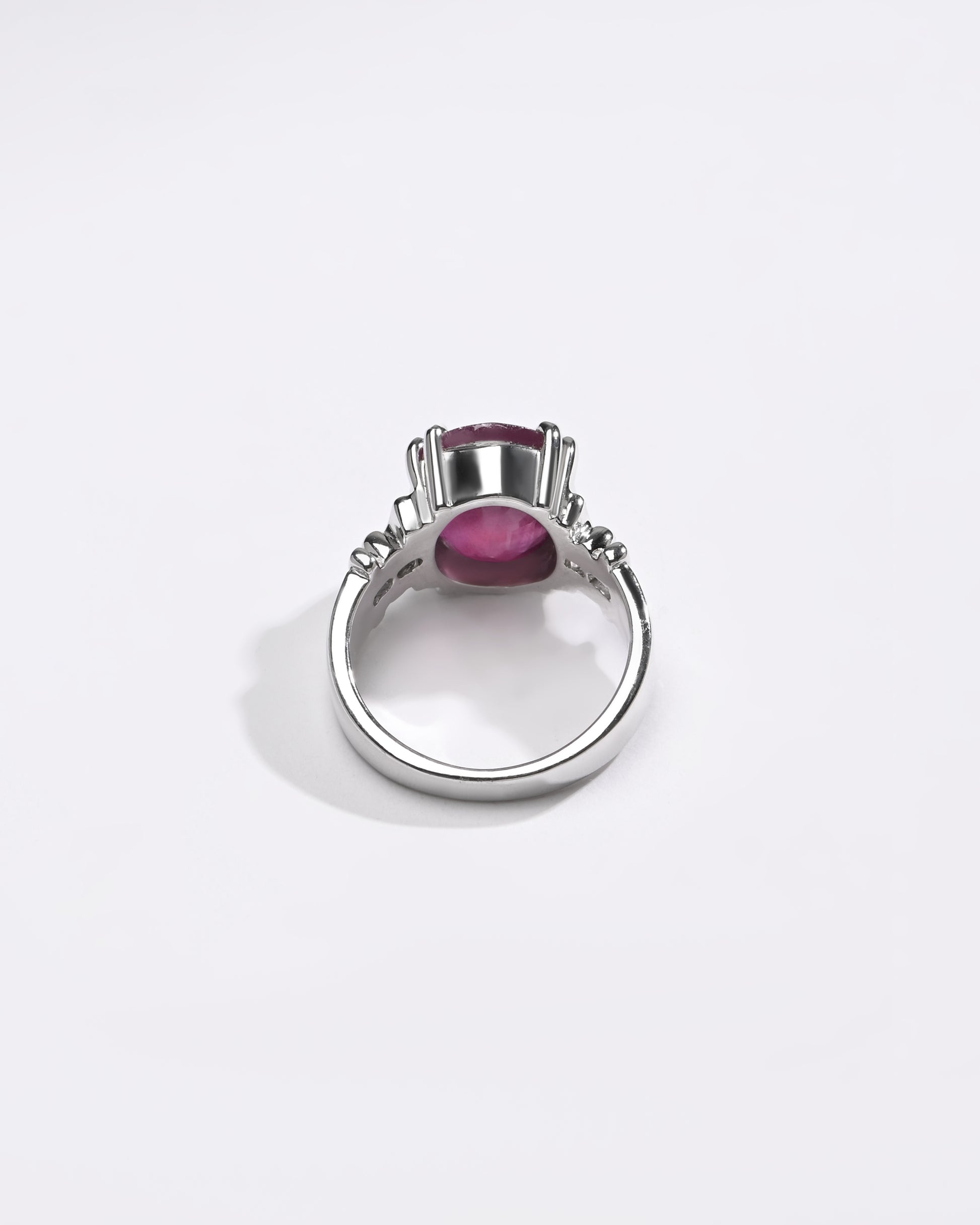 Royal Ruby (Manik) Ring – 925 Silver - #1199N8 - Myra