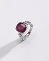 Royal Ruby (Manik) Ring – 925 Silver - #1199N8 - Myra