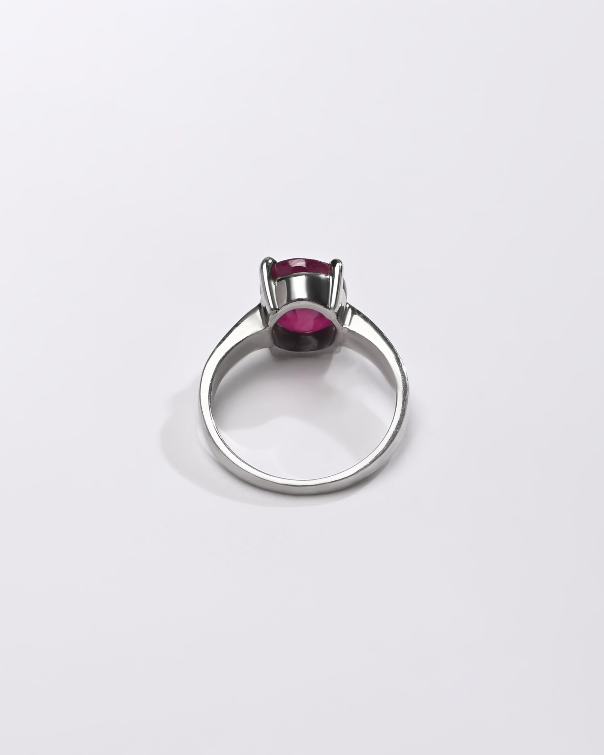 Natural Ruby (Manik) Ring – 925 Silver - #1200N4 - Myra