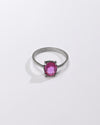 Bold Ruby (Manik) Ring – 925 Silver - #1218N4 - Myra