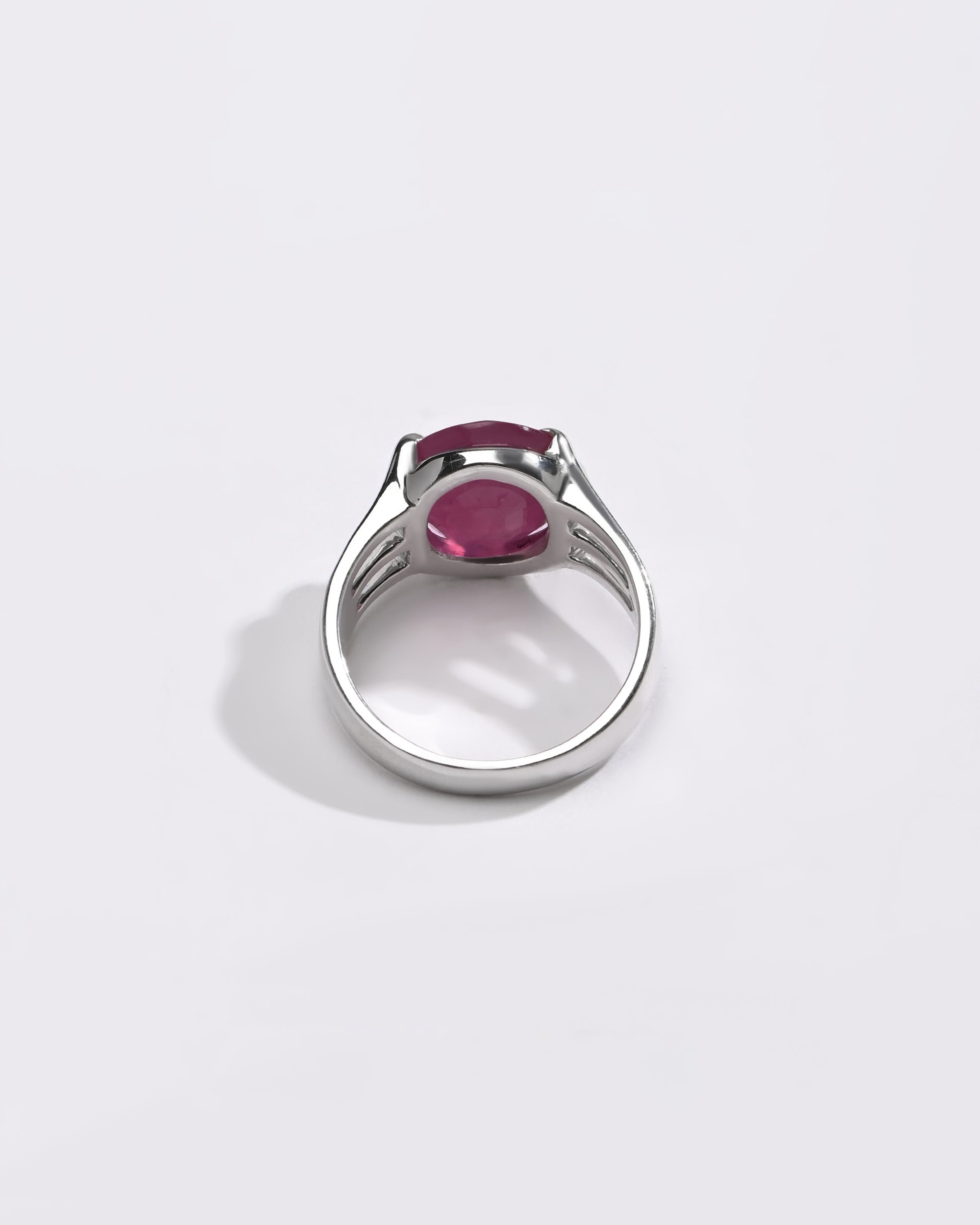 Luxury Ruby (Manik) Ring – 925 Silver - #1237N6 - Myra