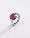 Luxury Ruby (Manik) Ring – 925 Silver - #1237N6 - Myra