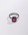 Designer Ruby (Manik) Ring – 925 Silver - #1281N4 - Myra