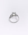 Premium White Sapphire (Pukhraj) Ring in 925 Silver - #1196N4 - Myra