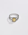 Daily Wear Yellow Sapphire Ring from Myra Gems